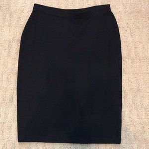 St John basics black skirt